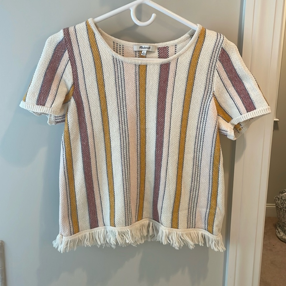 Madewell Short Sleeve Sweater
